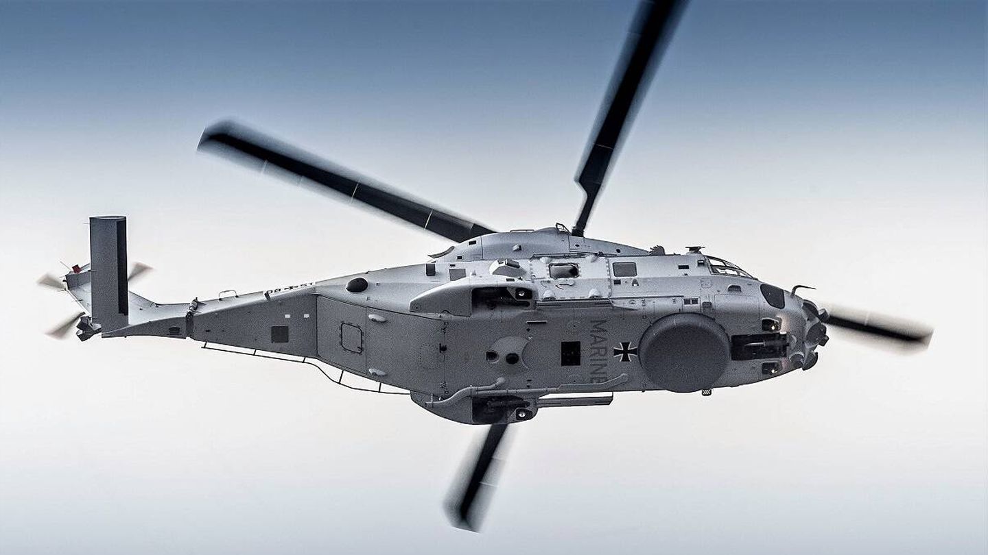 Helicóptero NH90 NFH de la Marina alemana. (Airbus)