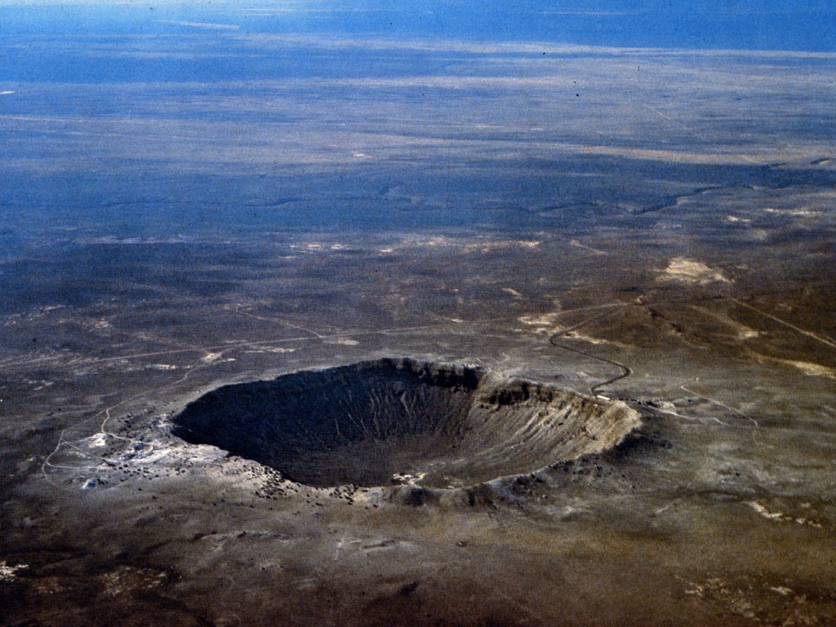 Foto: Imagen del cráter. (Wikimedia Commons)