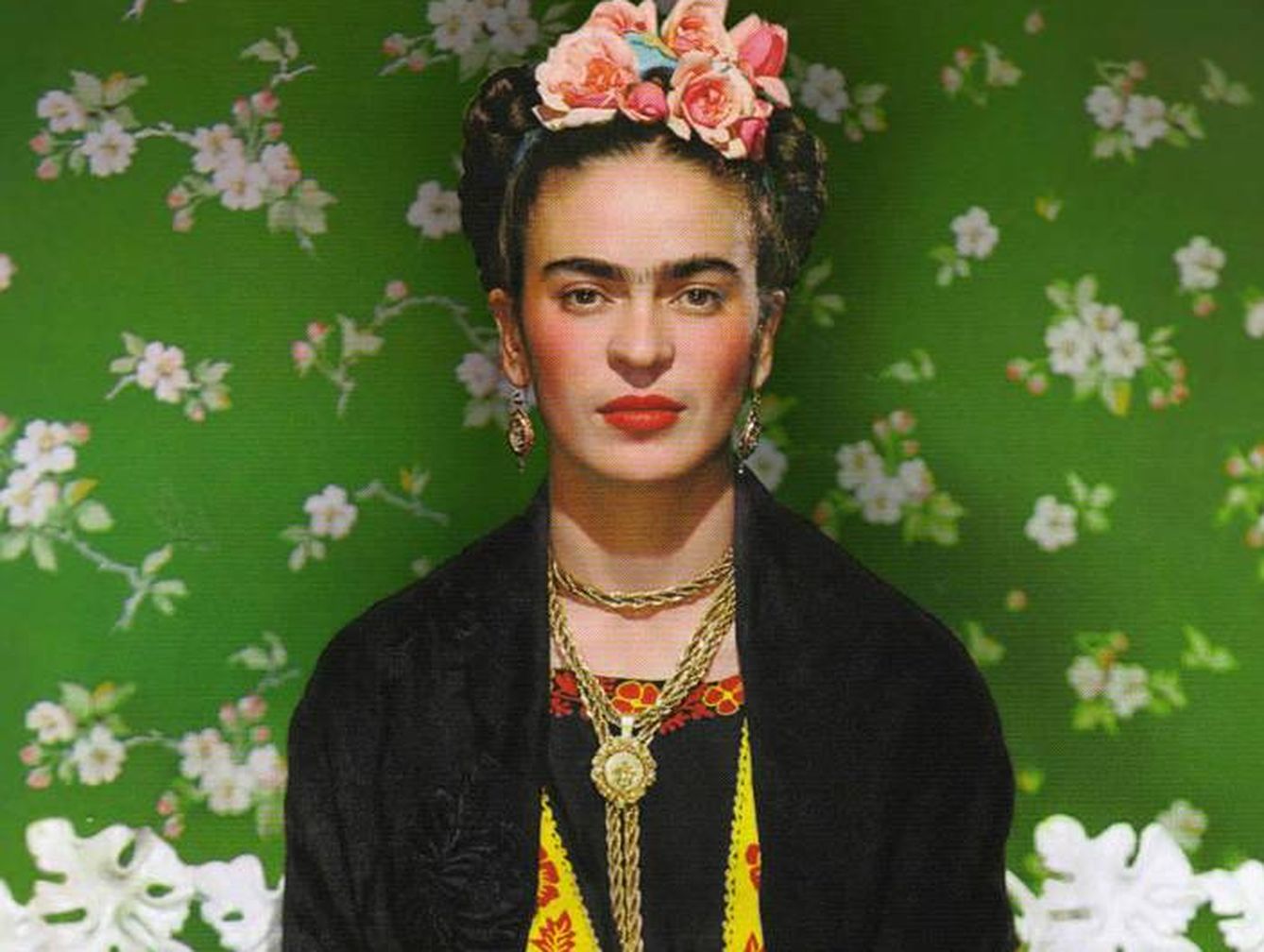 La artista en su mundo (Foto: Museo Frida Kahlo)