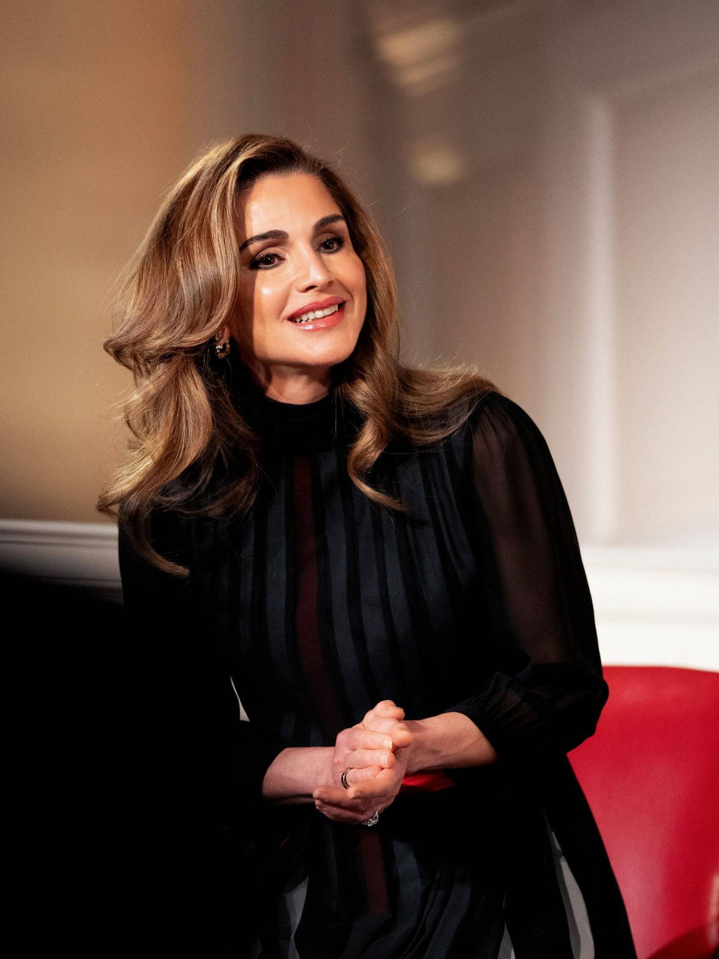 Detalles del look beauty de Rania de Jordania. (Cordon Press)