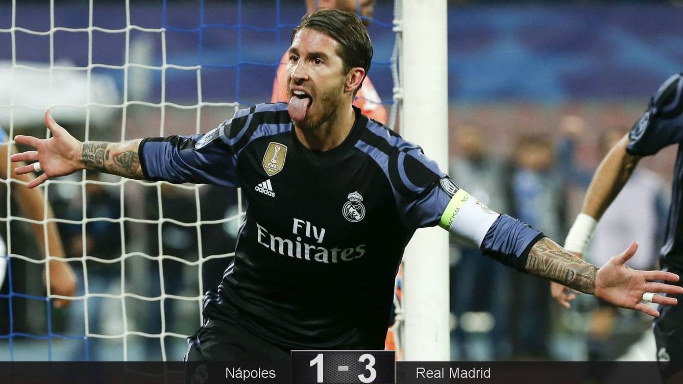 Foto: Ramos volvió a ser el héroe del Real Madrid (Ciro De Luca/Reuters).
