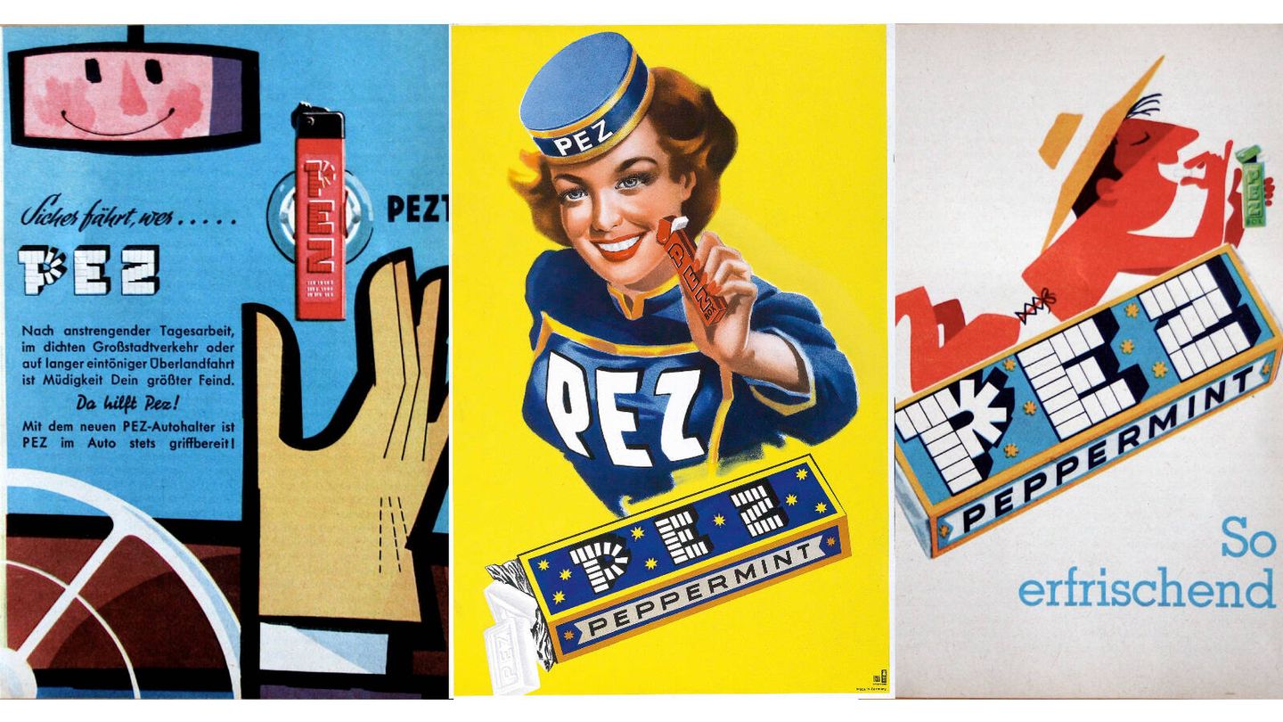 Carteles publicitarios de los cincuenta y sesenta. (Flickr)