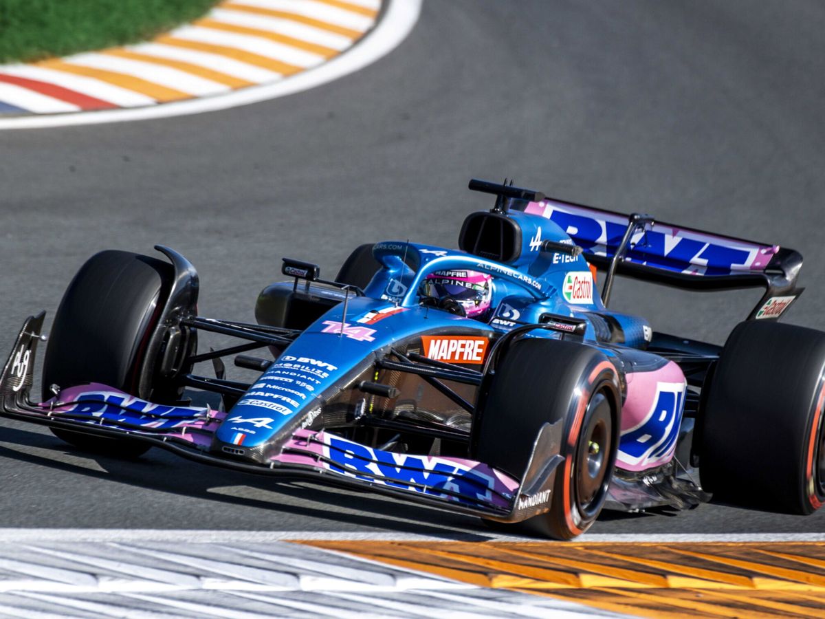 Foto: Fernando Alonso, durante la clasificación. (EFE/Sem Van der Wal)