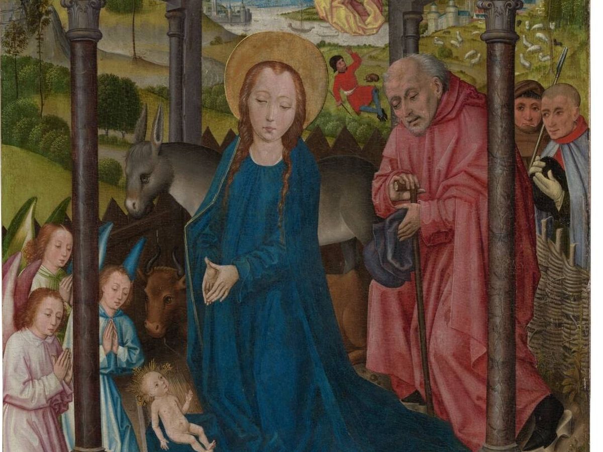 Foto: El cuadro de 'La Natividad' (Museo del Prado)