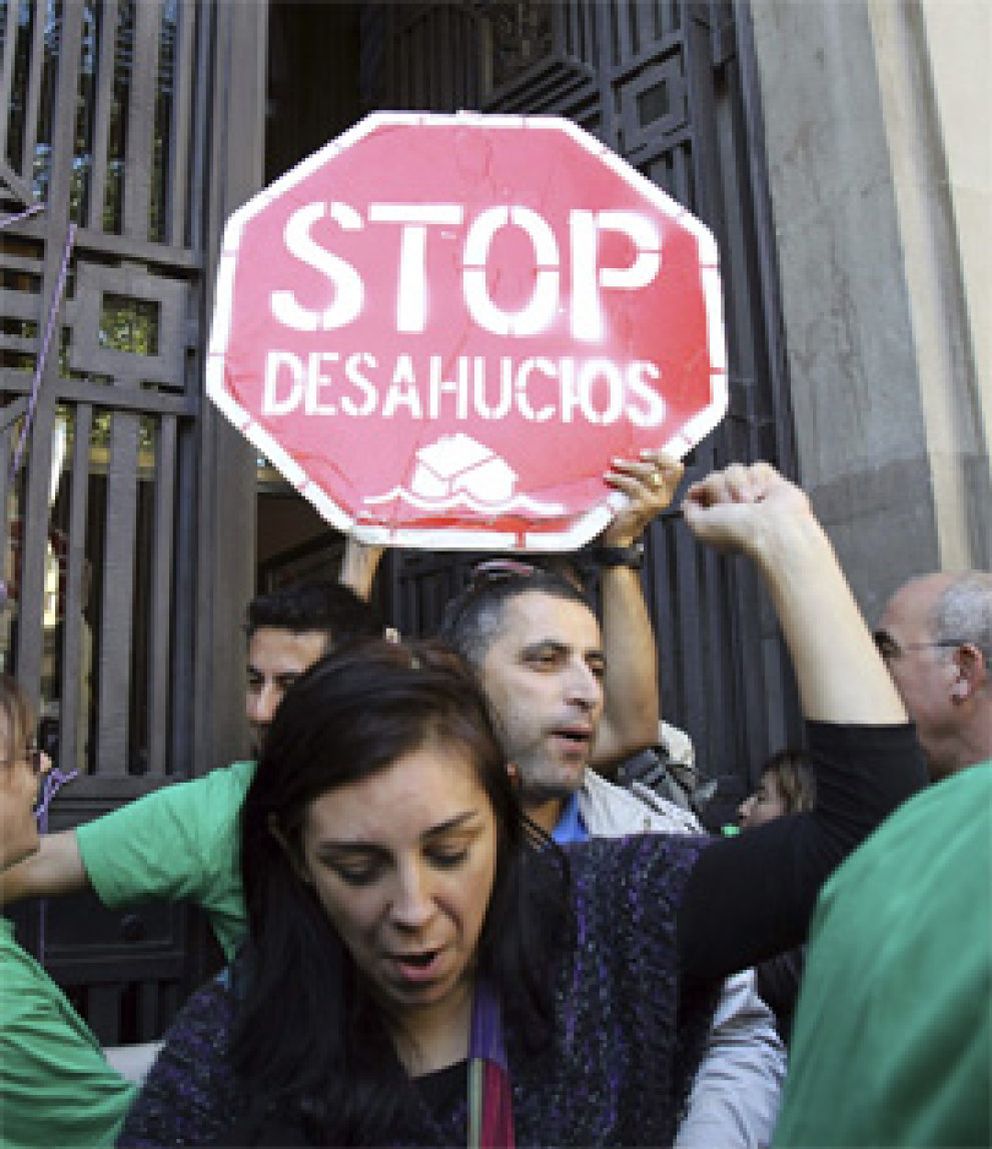 Foto: Hasta el Gobierno reconoce ya el fracaso de su política 'anti-desahucios'