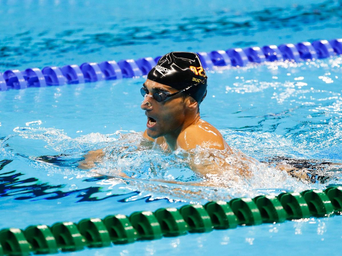 Foto: Miguel Luque, durante un entrenamiento en los anteriores Juegos Paralímpicos (EFE) 