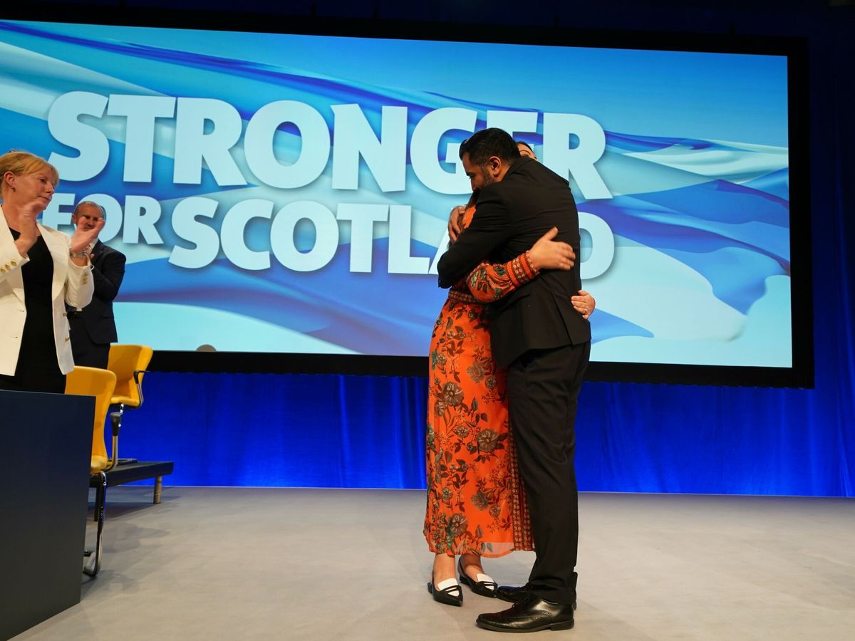 Foto: Reino Unido, Aberdeen: Partido Nacional Escocés (SNP). (Europa Press /  Andrew Milligan)