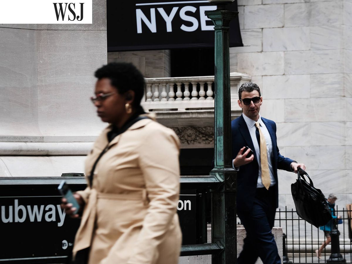 Foto: Exteriores de la Bolsa de Nueva York. (Getty/Spencer Platt)