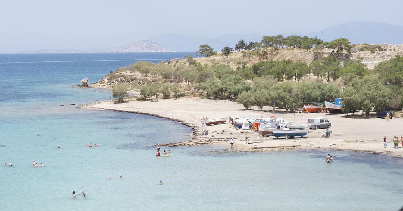 Imagen de una isla griega. (EFE)