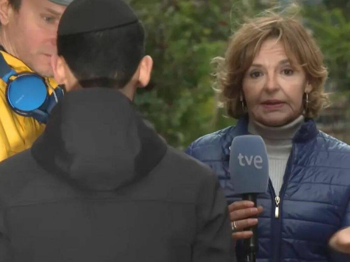 Foto: La corresponsal de TVE en Jerusalén, Almudena Ariza (RTVE)