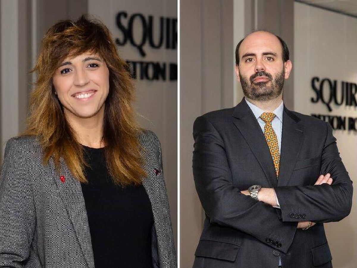 Foto: Rocío García y Pablo García Olivan, nuevos socios de Squire Patton Boggs.
