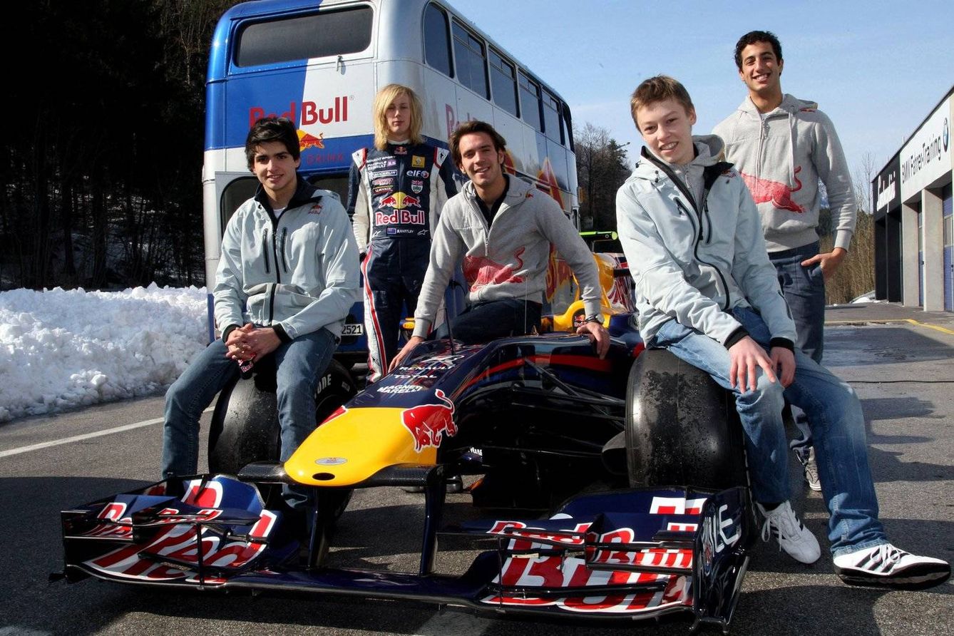 El Red Bull Junior Team de 2010 tendrá a 4 de us 5 pilotos en pista este fin de semana en Austin. (Red Bull)