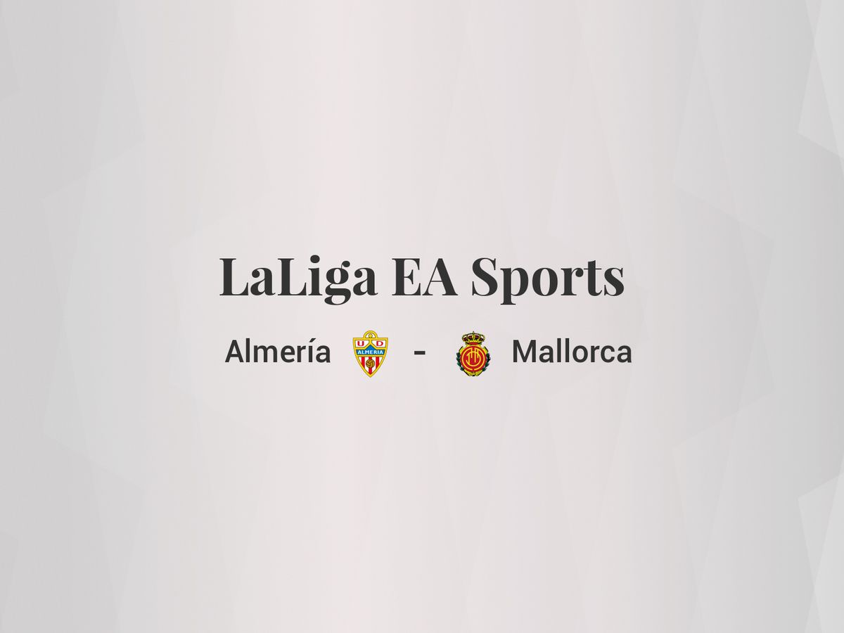 Foto: Resultados Almería - Mallorca de LaLiga EA Sports (C.C./Diseño EC)