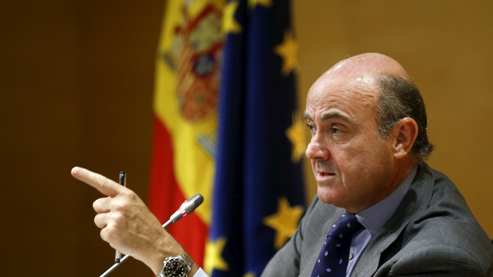 Foto: El ministro de Economía, Luis de Guindos. (Reuters)