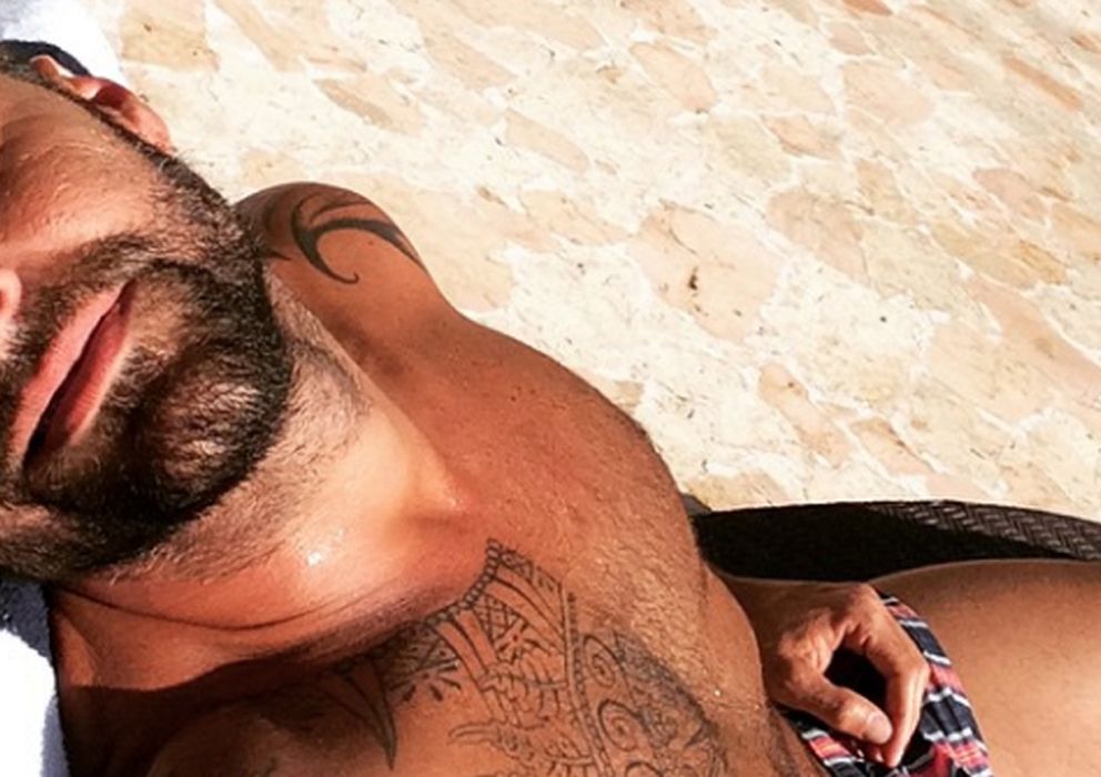 Foto: Ricky Martin en una imagen compartida con sus seguidores de Instagram durante sus vacaciones navideñas