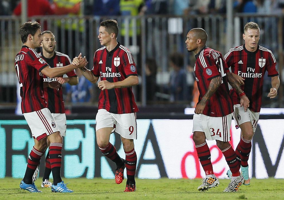 Foto: Empoli fue testigo del primer gol 'rossonero' de Torres (EFE)