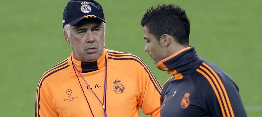 Cristiano Ronaldo quiere a Ancelotti muchos años en el banquillo del Real Madrid