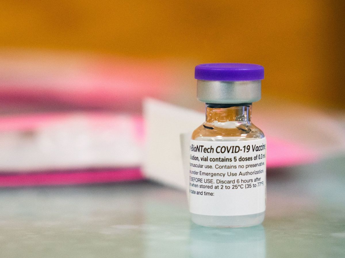 Foto: Vacuna de Pfizer. (Reuters)