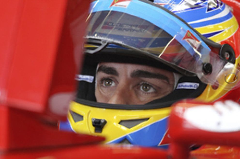 Foto: Alonso: "A una décima de la 'pole', cuando en carrera estamos a un segundo"
