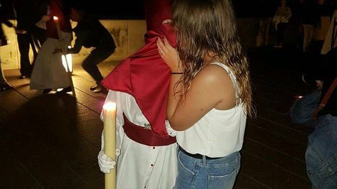 Fotos de nazarenos besándose desatan la polémica en Córdoba