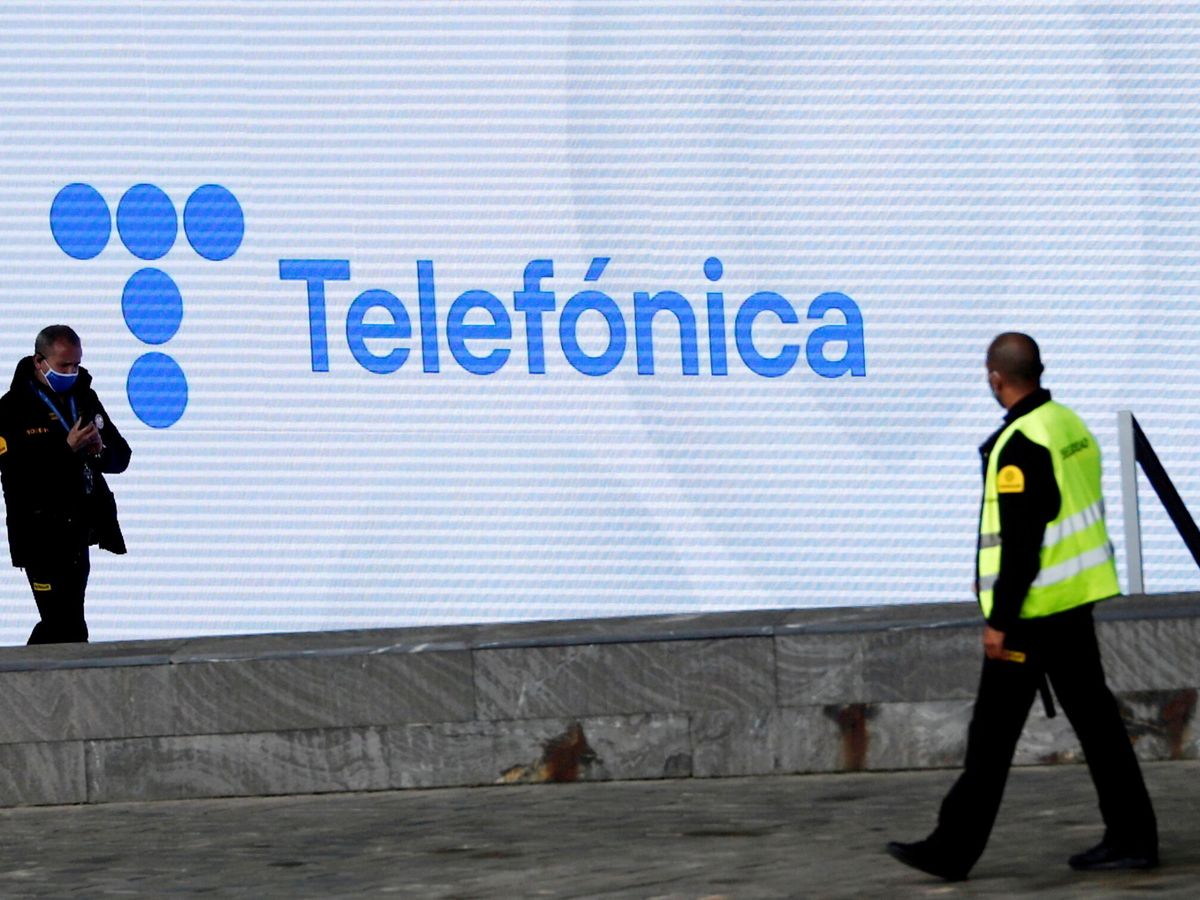 Foto: Logo de Telefónica. (Reuters/Sergio Pérez)