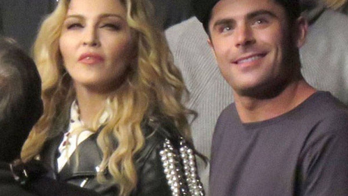 Zac Efron acrecienta los rumores de su encuentro sexual con Madonna