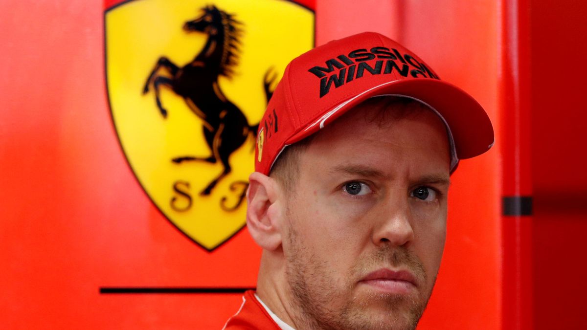 Cómo Sebastian Vettel 'pasa' de Charles Leclerc hasta que Ferrari luche de verdad