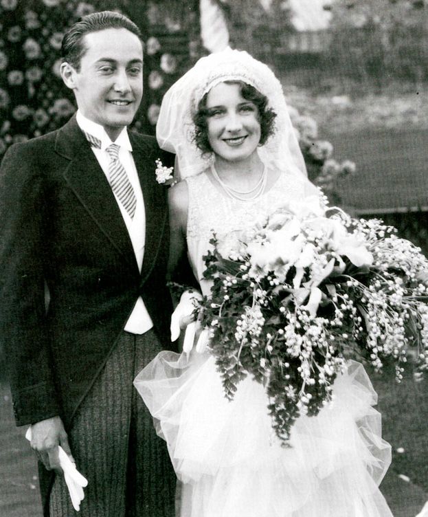 Foto: Norma Shearer e Irving Thalberg, el día de su boda. (Foto: Alamy)