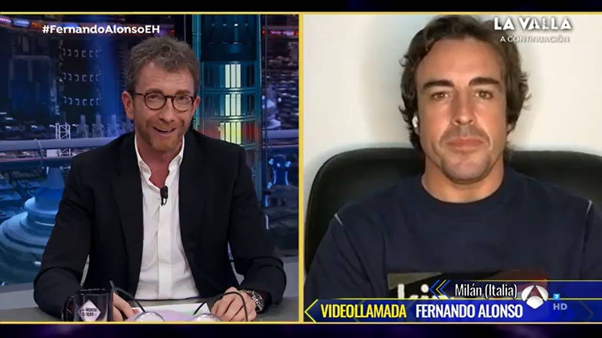 Pablo Motos destapa en 'El Hormiguero' el lado más friki de Fernando Alonso: "No te ofendas"