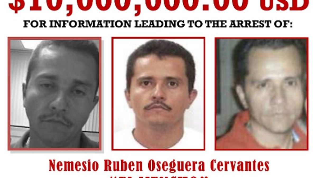 El Mencho, el narco más buscado del mundo por el que pagan 9 millones por su cabeza