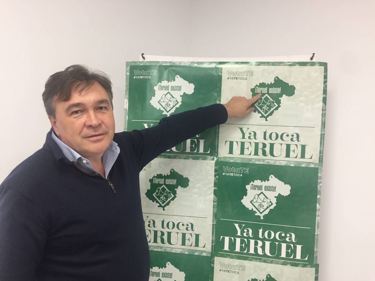 Foto: Tomás Guitarte, el primer diputado de la historia de Teruel Existe. (A. V.)