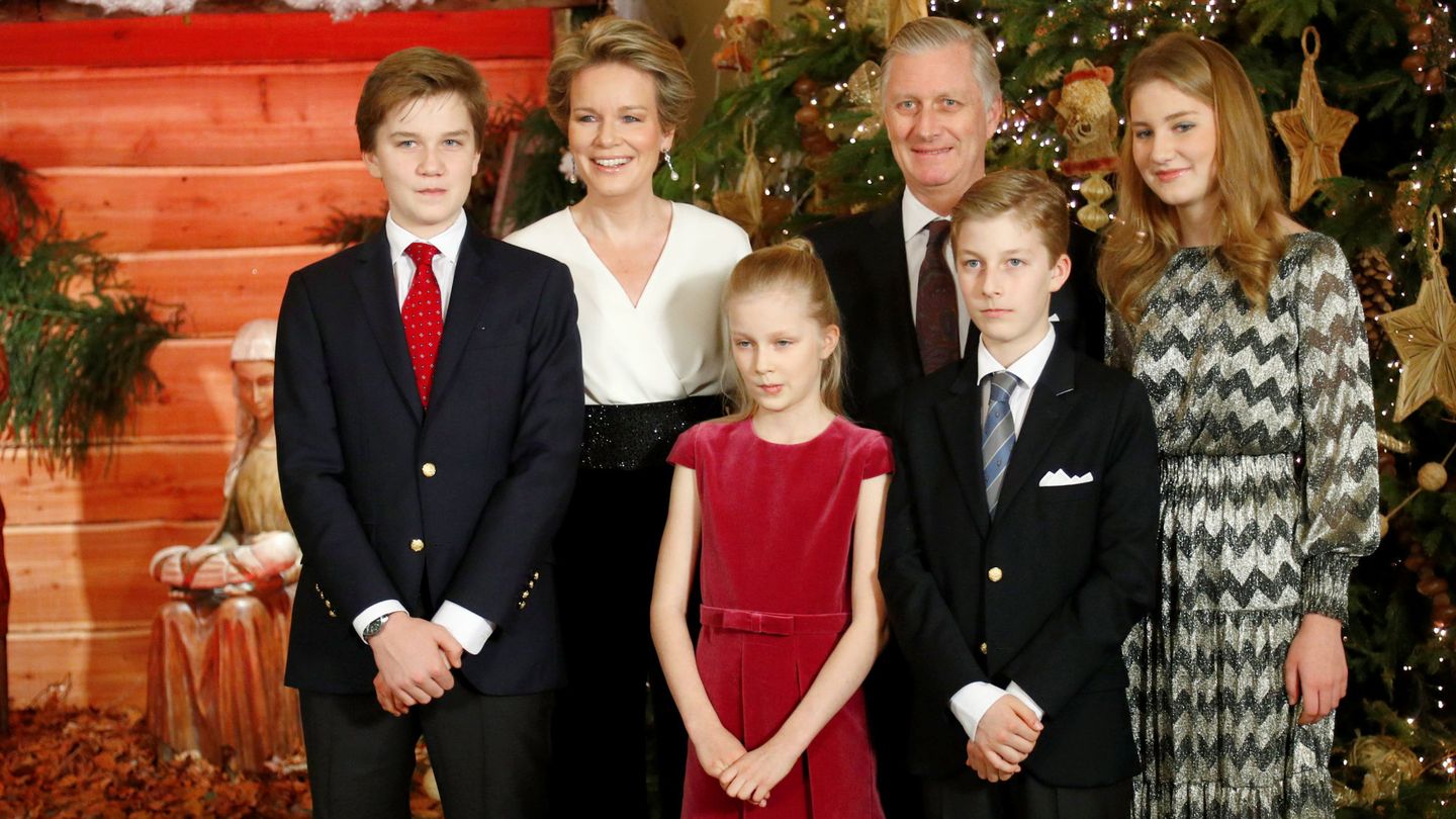 La familia real belga. (Reuters)