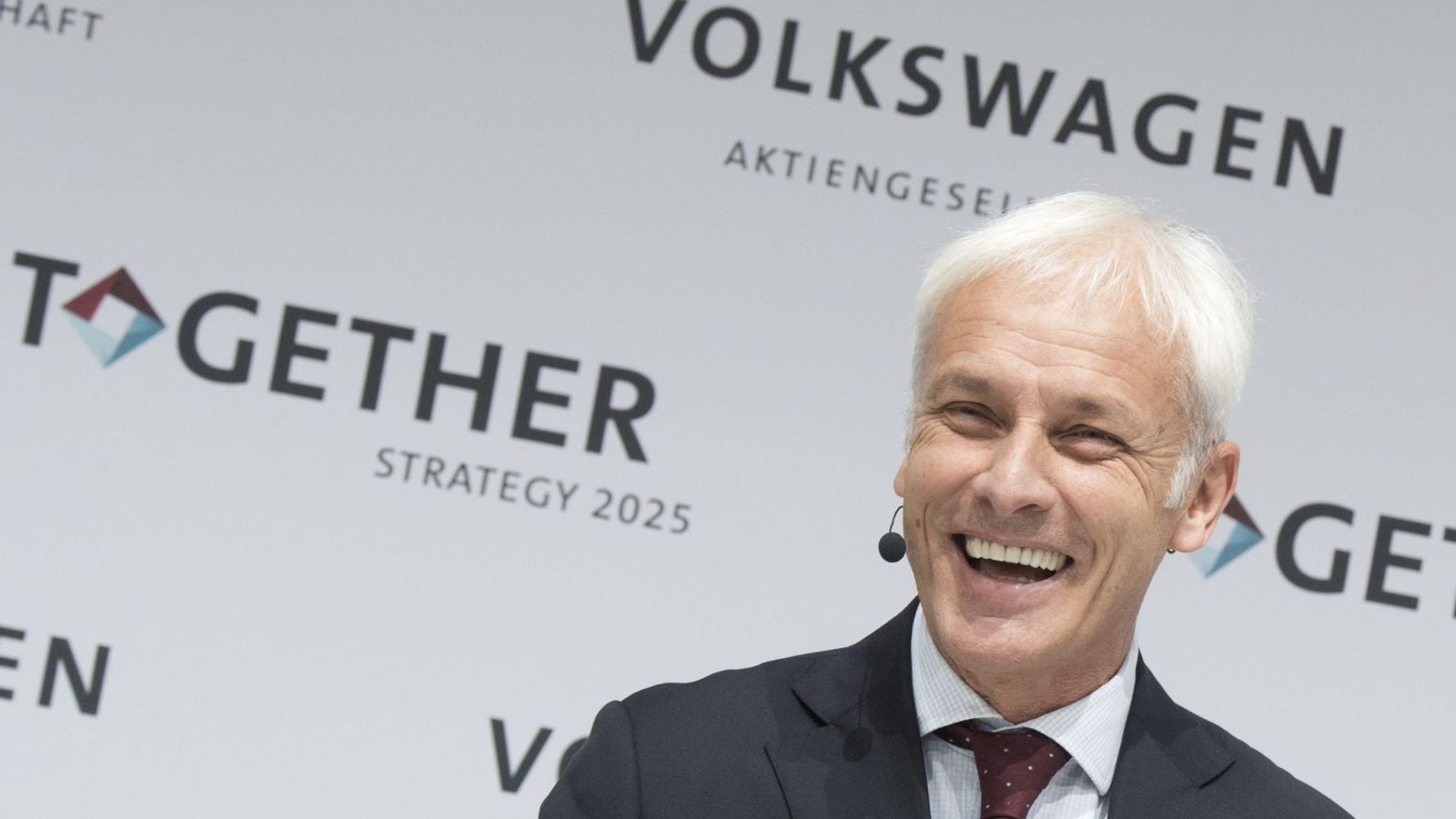 Foto: El presidente de Volkswagen, Matthias Müller. (EFE)