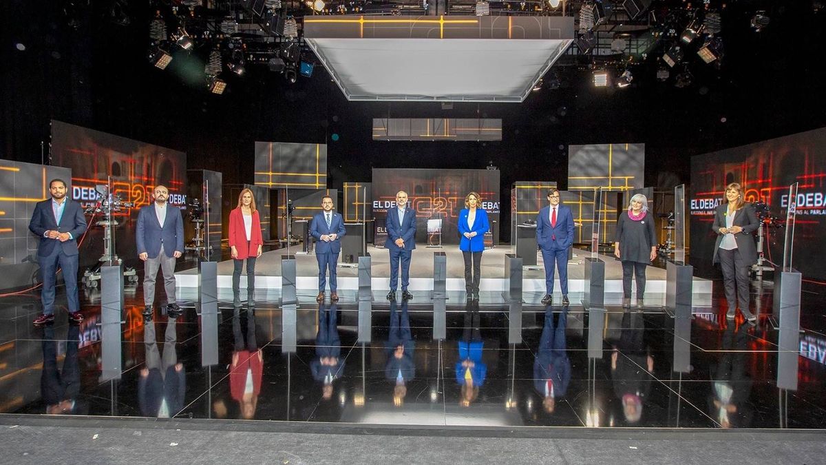 El debate electoral en TV3, el otro ganador de la debacle del Barça: será el 7 de mayo