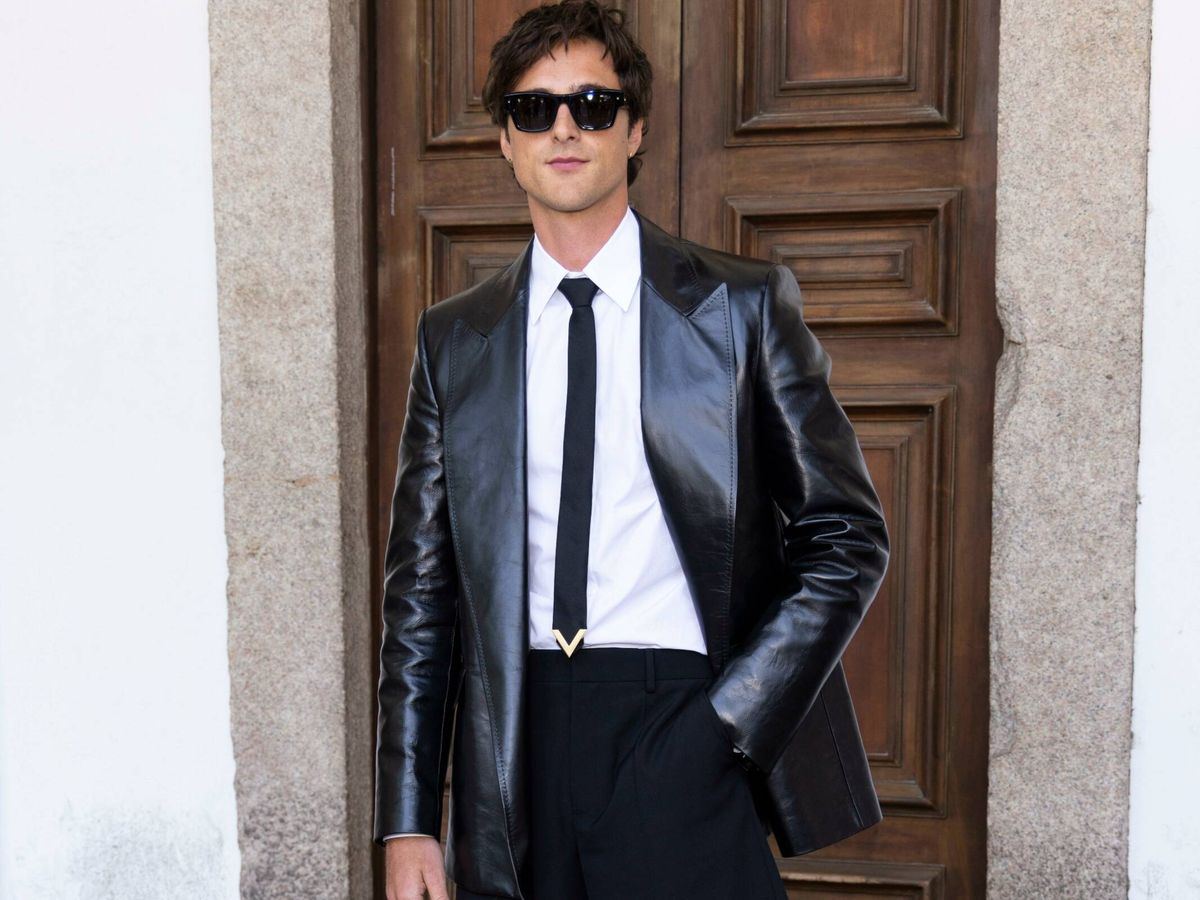 Foto: El actor Jacob Elordi, en la Semana de la Moda Masculina de Milán. (Cordon Press)