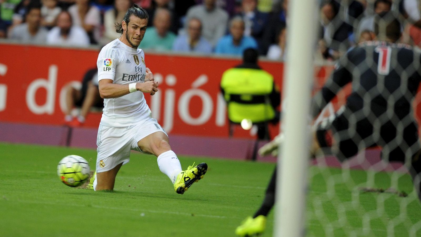 Foto: Gareth Bale, durante el Sporting-Real Madrid disputado en El Molinón (Reuters)