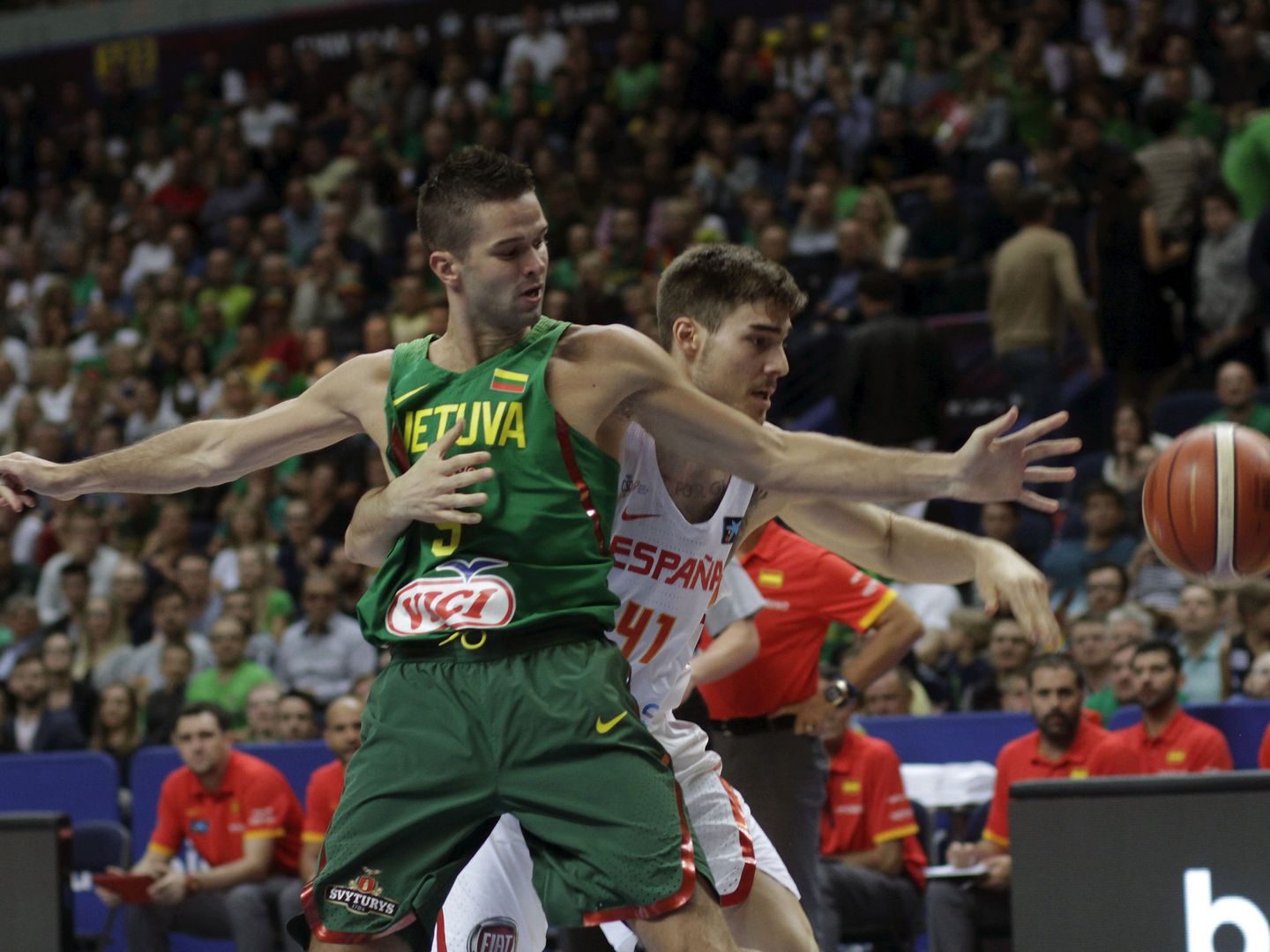 Lituania ha subido al podio en los dos últimos EuroBasket. (EFE)
