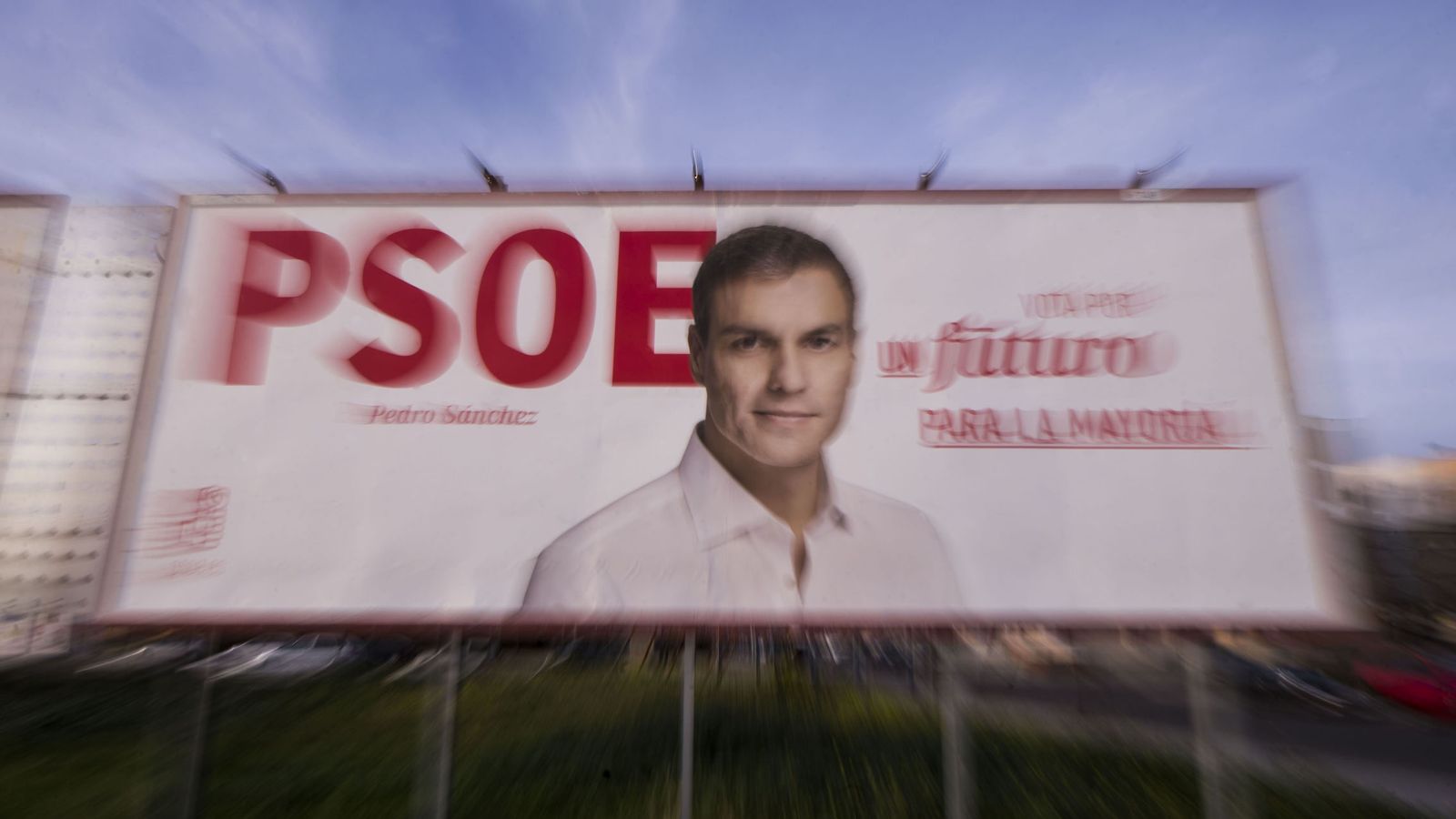 Foto: Cartel electoral del PSOE. (Efe)