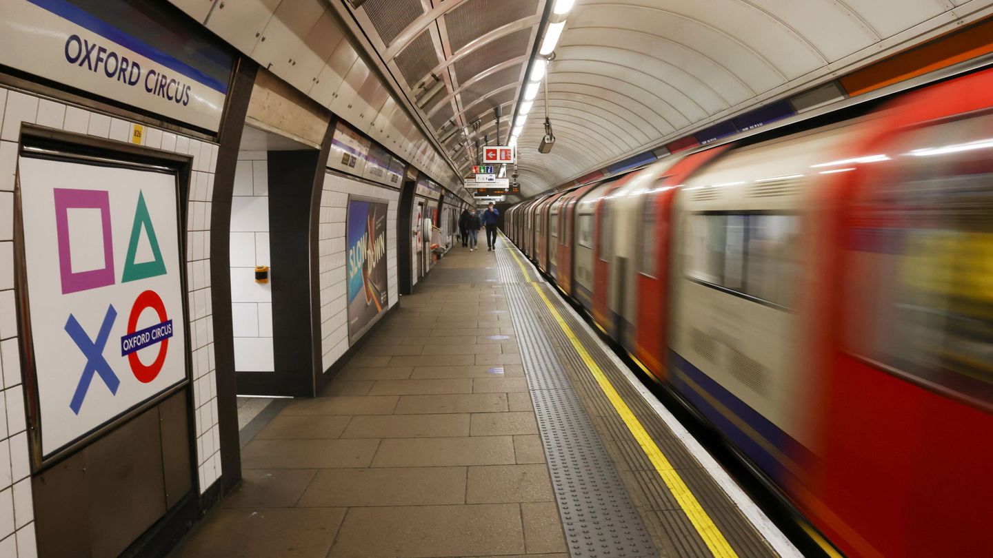 La estación de Oxford Circus en el metro de Londres. (Reuters)