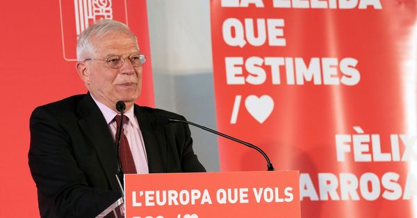 Foto: El cabeza de lista del PSOE a las elecciones europeas, Josep Borrell (Efe)