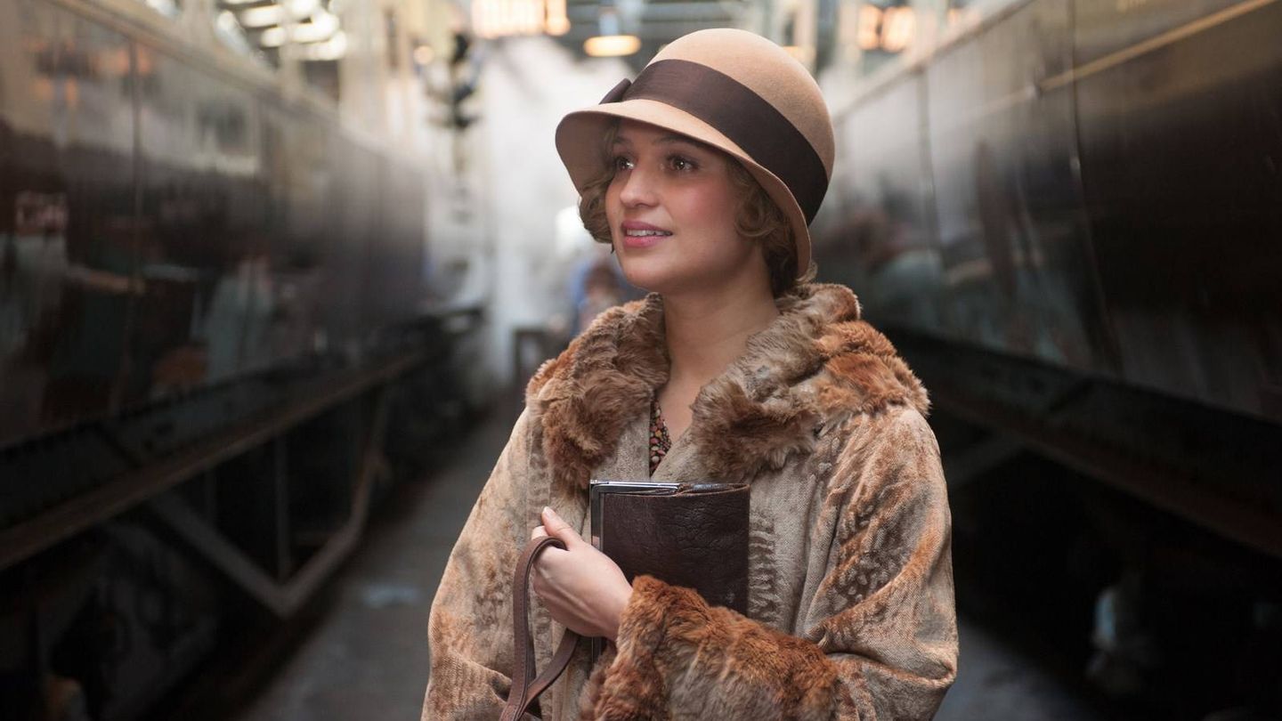 La actriz Alicia Vikander en una imagen de 'La chica danesa'.
