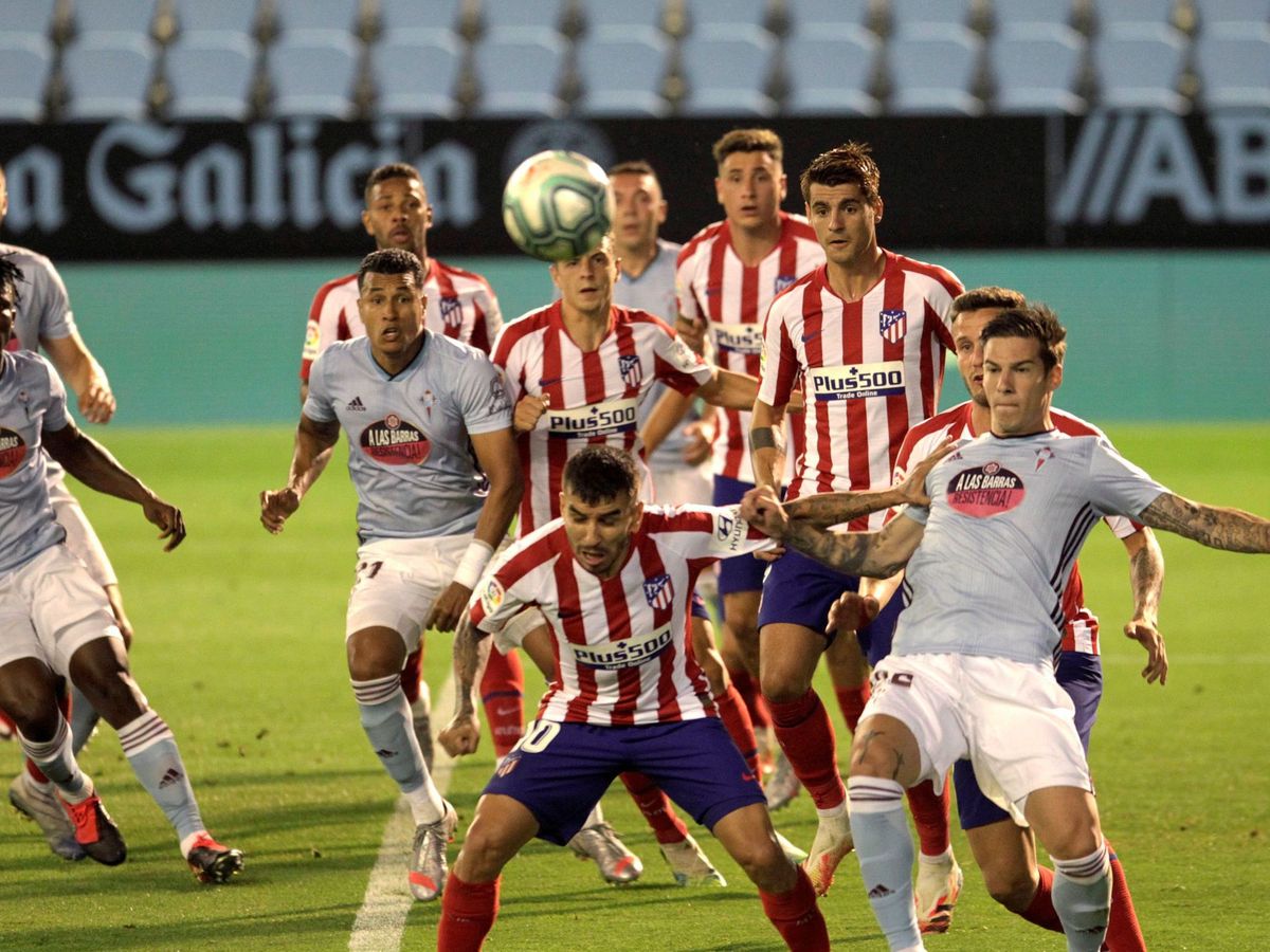 Foto: Lance del Celta-Atlético. (Salvador Sas, EFE)