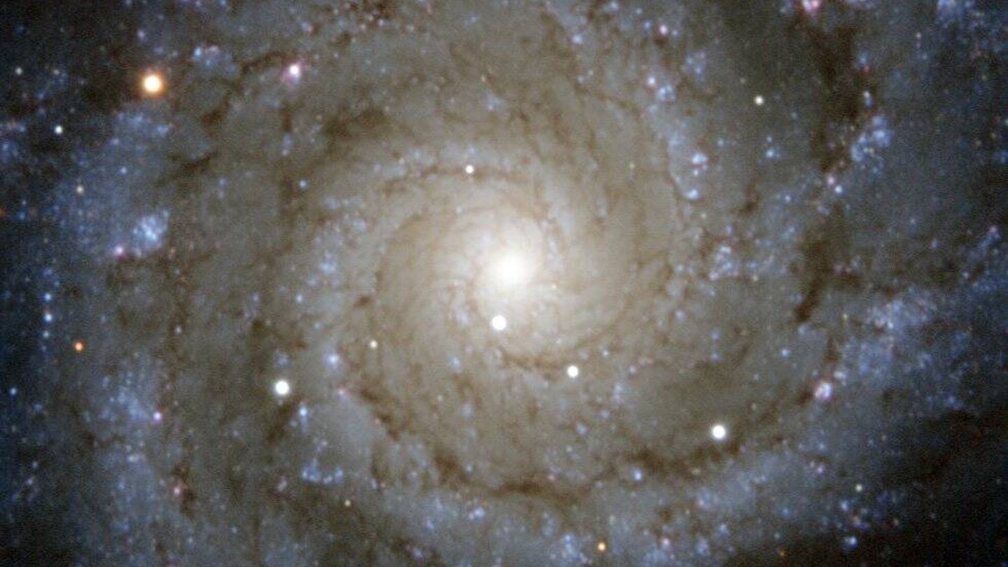 Imagen óptica de M74 capturada por los telescopios del European Southern Observatory. (ESA)