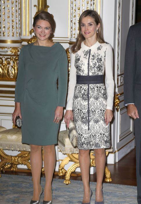 Foto: La Reina Letizia y la princesa Stephanie de Luxemburgo (Gtres)