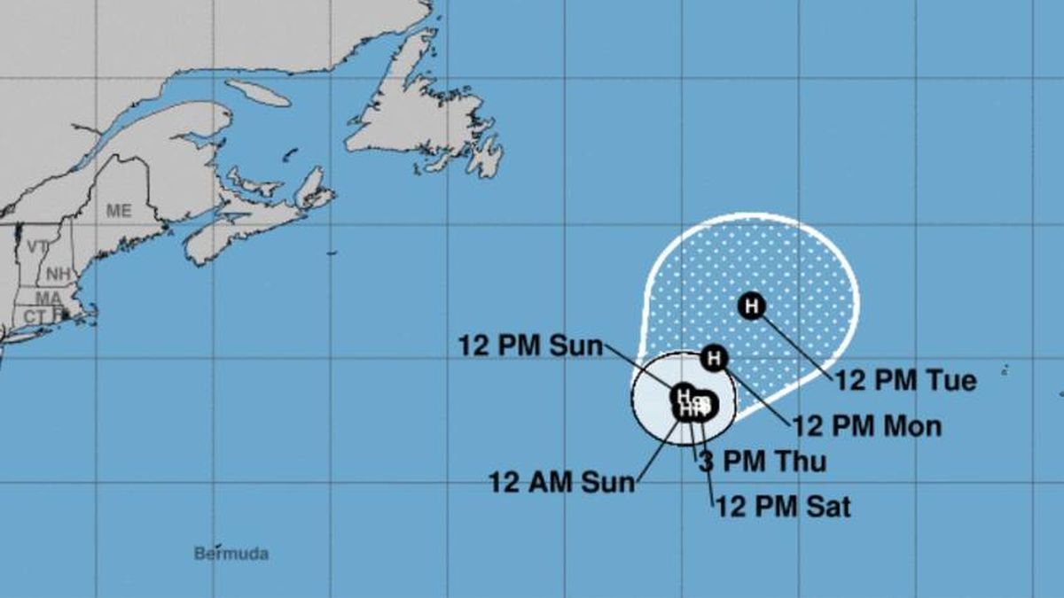 Danielle es ya un huracán, ¿afectará a España? Qué ha pasado con este "anómalo" ciclón tropical