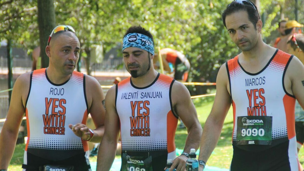 Gabriel Rojo rompe límites: de la quimio a correr dos triatlones en dos meses 