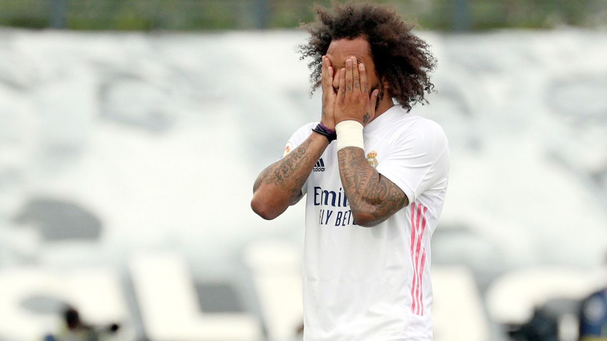 La decadencia de Marcelo en el Real Madrid: el capitán no levanta cabeza 