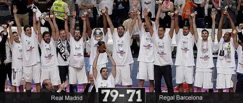 Foto: El Real Madrid recupera el trono seis años después gracias al 'monarca' Reyes