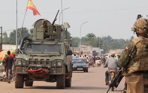Soldados de élite españoles protegen a los últimos musulmanes de Bangui
