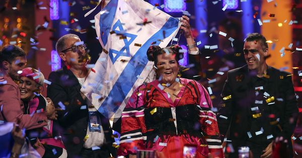 Foto: Netta celebra su victoria en Eurovision (EFE)